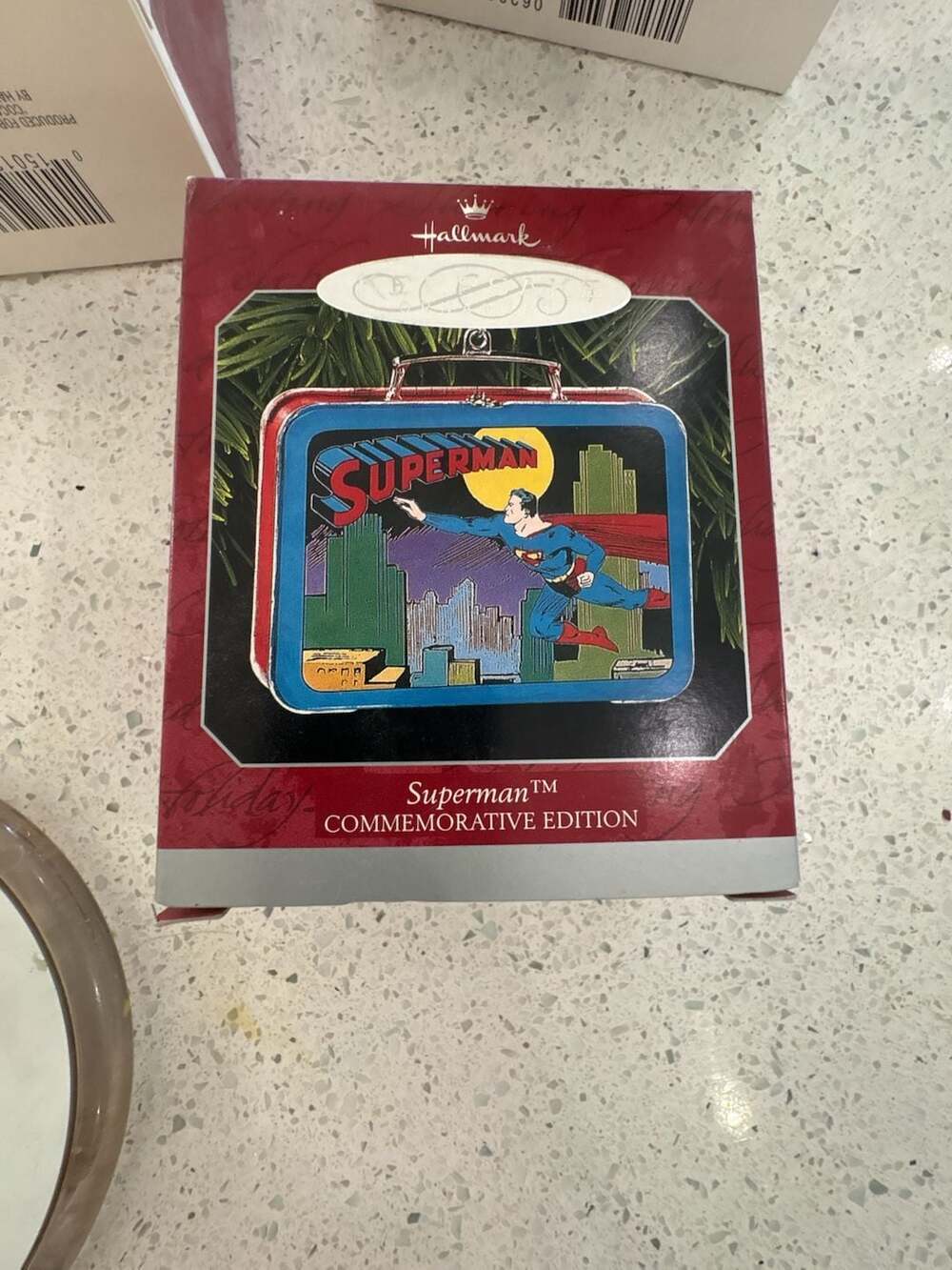 New Hallmark Keepsake Ornament Superman Commemorative Edition 1998 Lunchbox
Neve